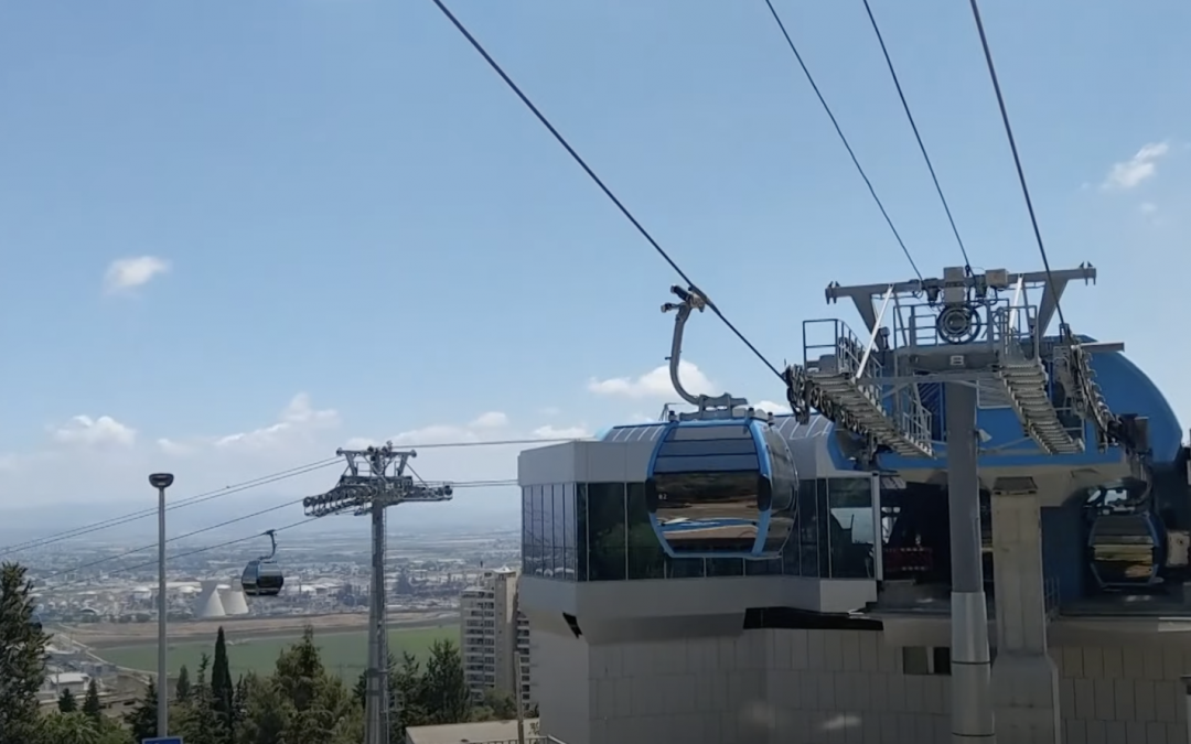 Testphase: Seilbahn von Haifa transportiert erstmals Fahrgäste