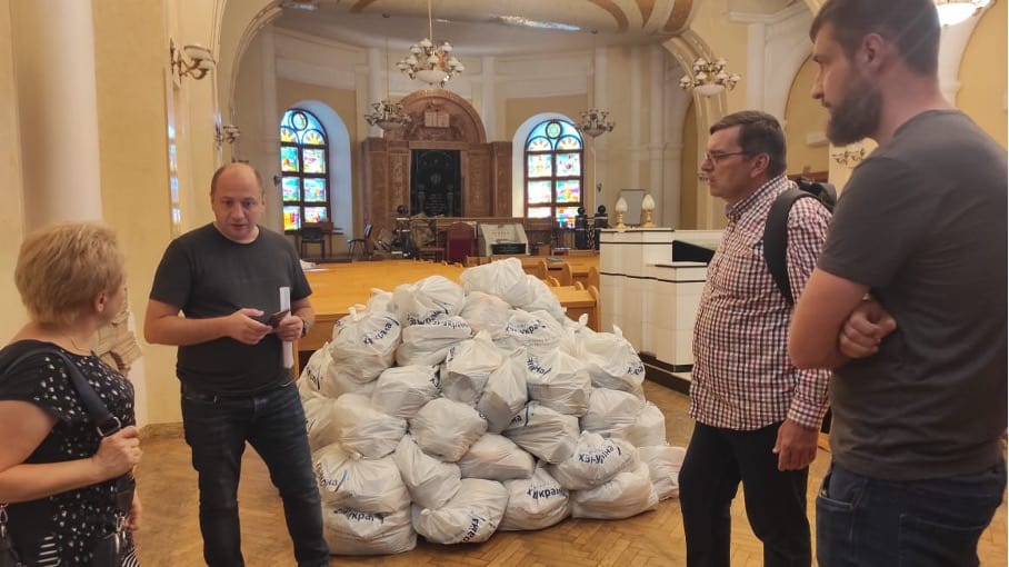 SOS Ukraine: Lebensmittel für Juden in Odessa