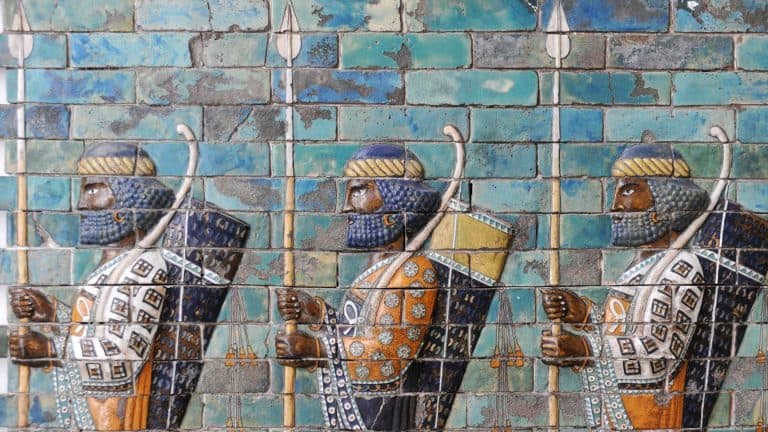 Perser erobern unter Kyrus Babylonien