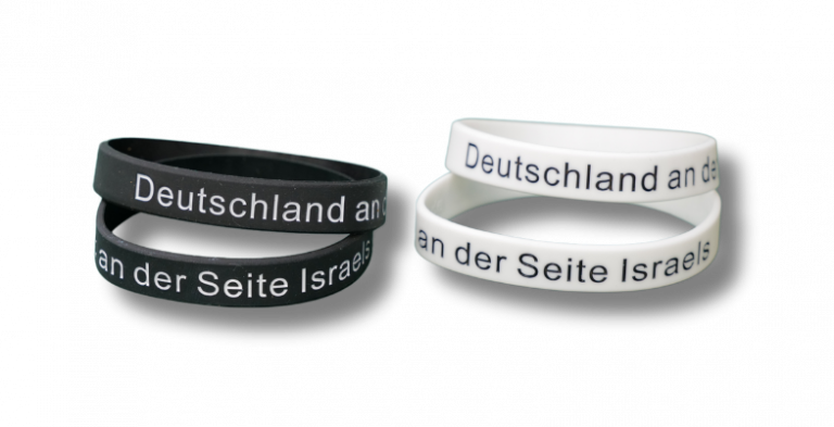 Israel-Armbänder - Solidarität zeigen!