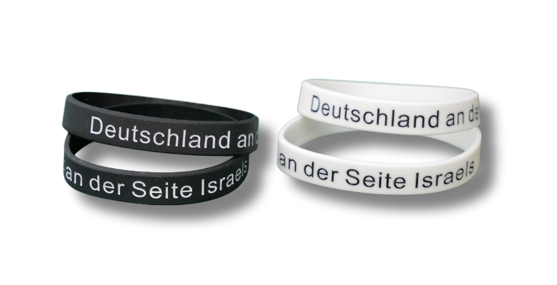 Israel-Armbänder - Solidarität zeigen!