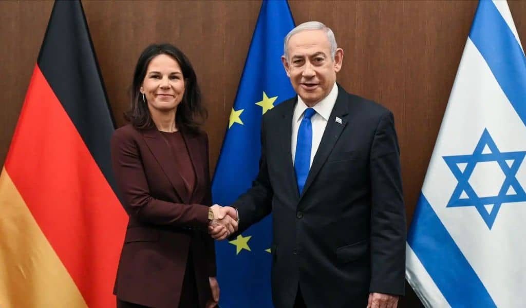 Bundesaußenministerin Baerbock mit Israels Premier Netanjahu